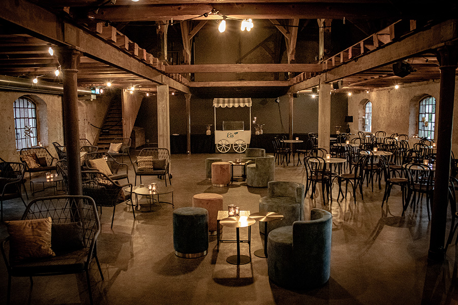 20er-Jahre Motto im Galeriesaal