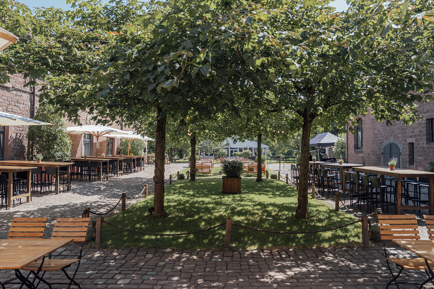 Sommerfest im 1. Innenhof