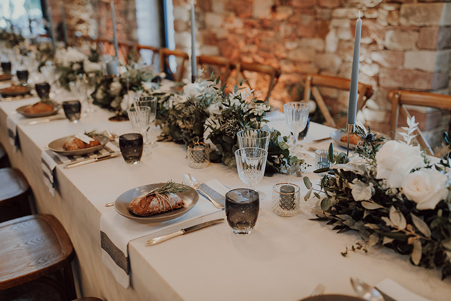 Dinner in der Festscheune