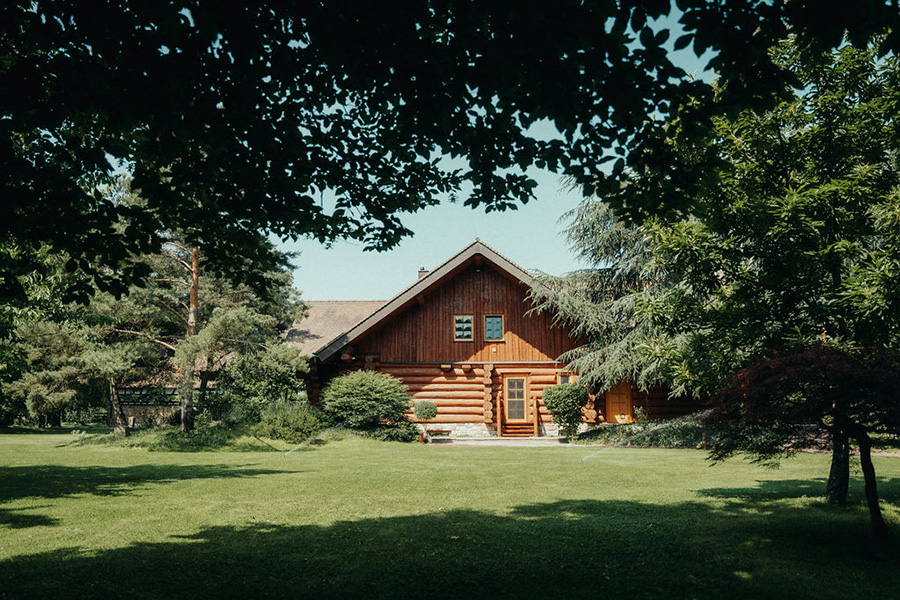 Das Chalet eingebettet in die Natur