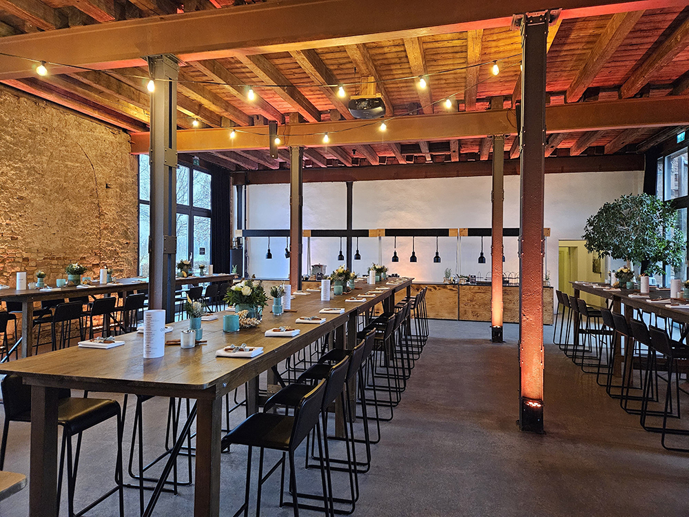 Live Cooking Station im Gräfin von Berckheim Saal