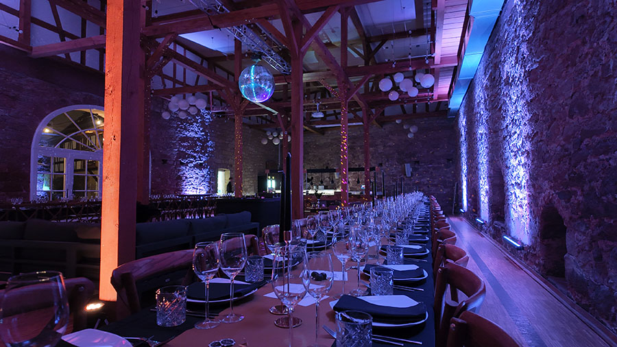 Firmenfeier im Festsaal