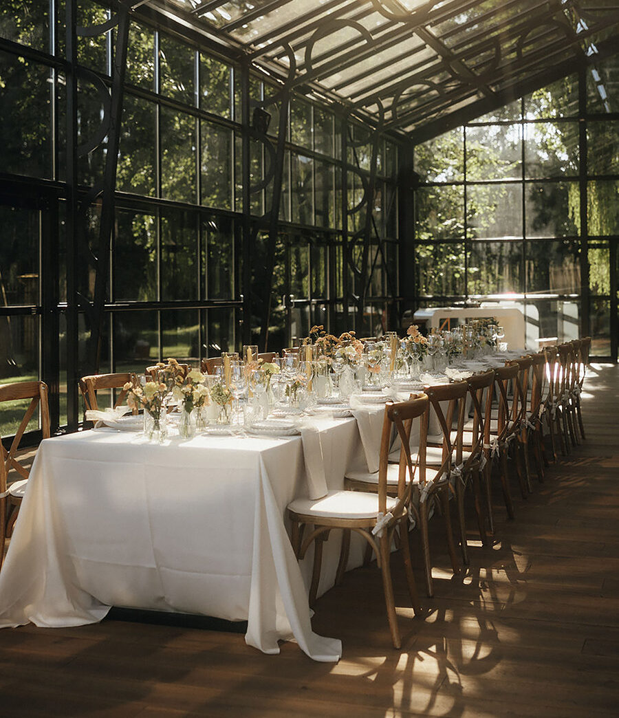 Dinner in der Orangerie