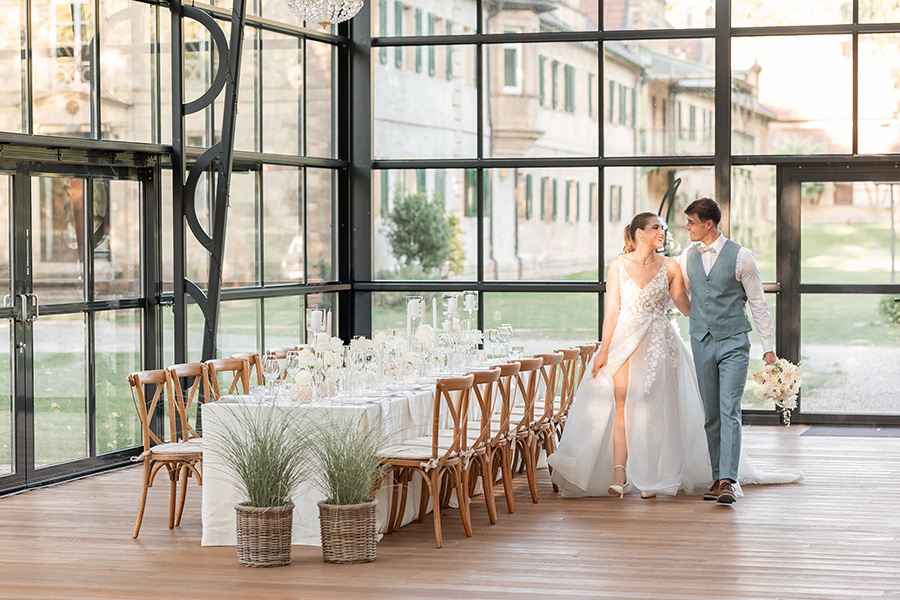 Verliebt in der Orangerie