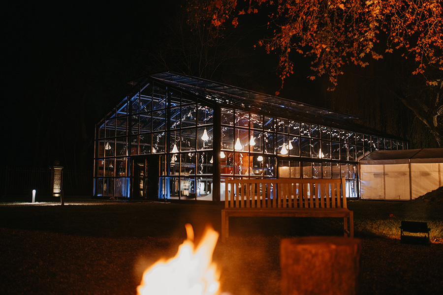 Abendstimmung im Schlossgut Lautenbach