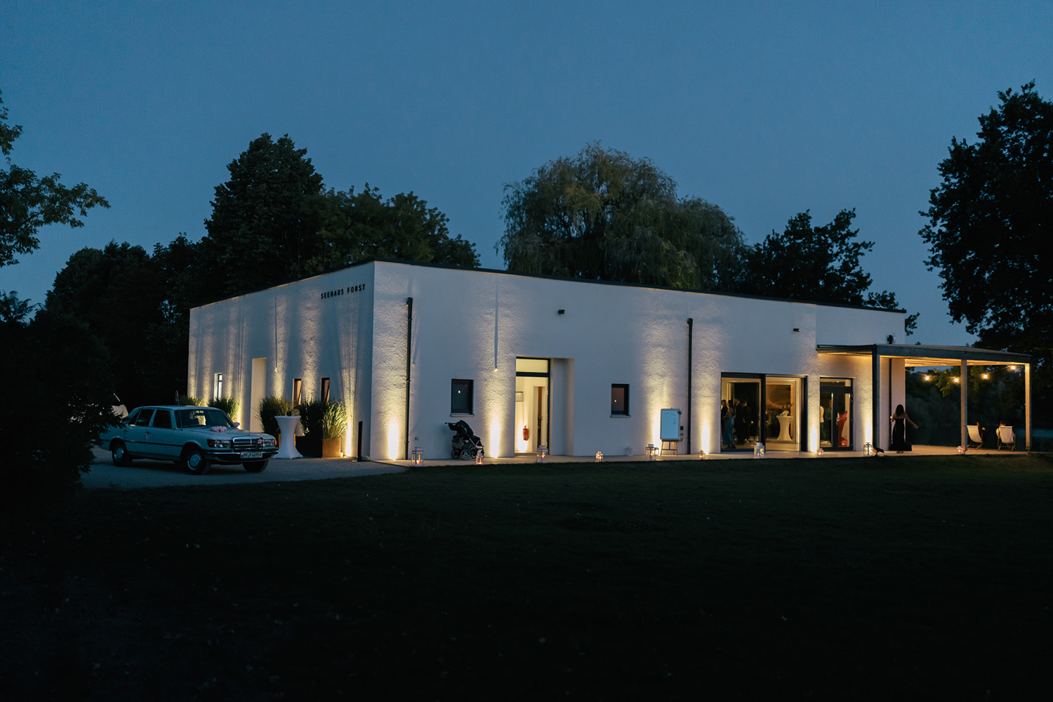 Abendstimmung im Seehaus